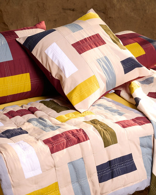 Weave Patchwork Cushion Covers
