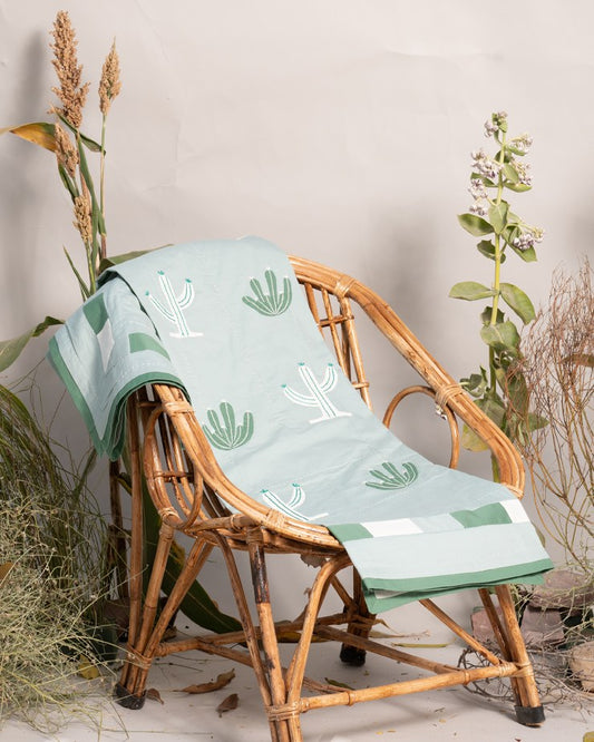 Artisanal Blanket - Thhor Cactus