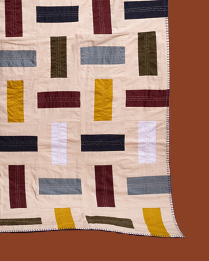 Weave Patchwork Throw