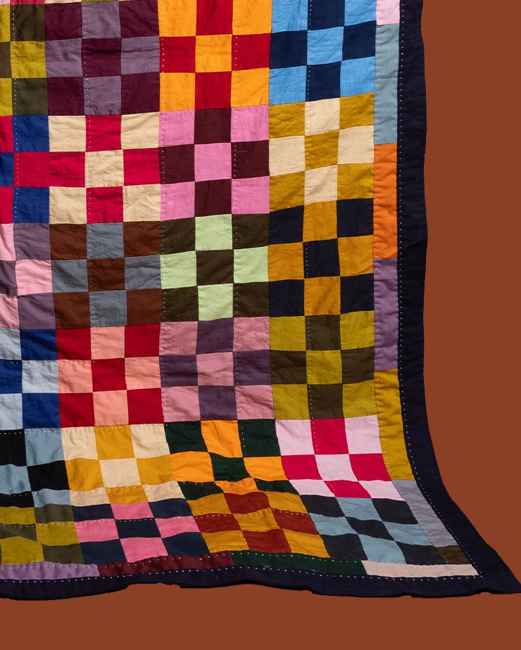 Night Lights Zero-waste Patchwork Throw