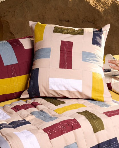 Weave Patchwork Cushion Covers