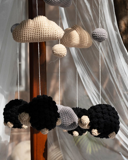 Baa Baa Black Sheep Cot Mobile