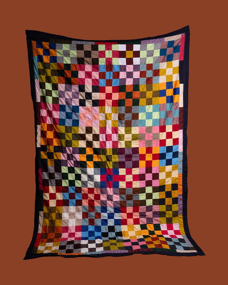Night Lights Zero-waste Patchwork Throw