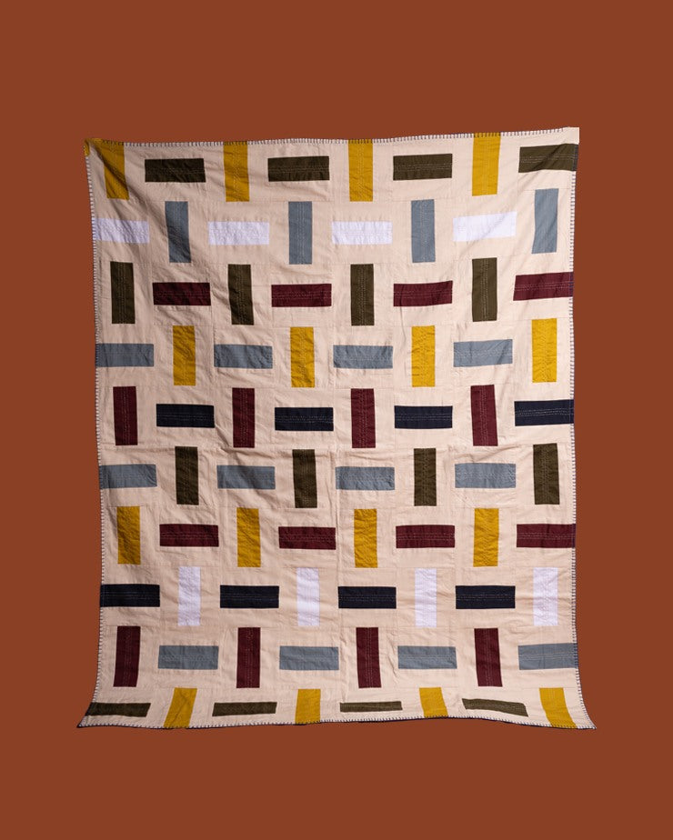 Weave Patchwork Throw