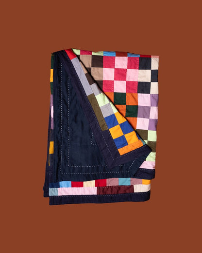 Night Lights Zero-waste Patchwork Throw
