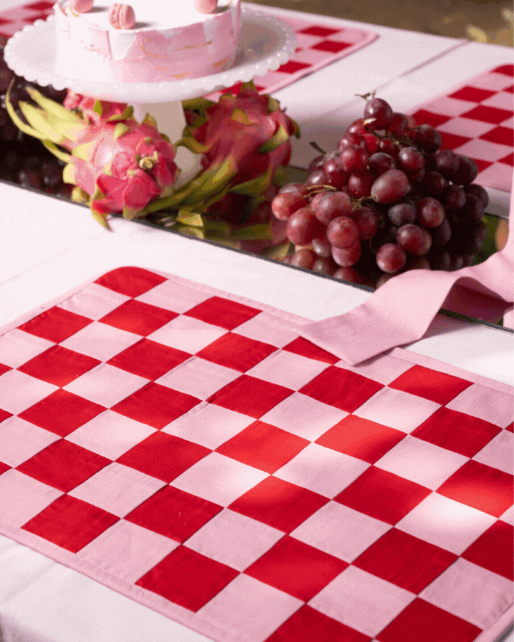 Checkers Placemat (Set of 2)