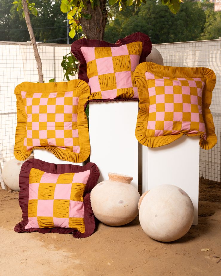 Fall Yellow Cushion