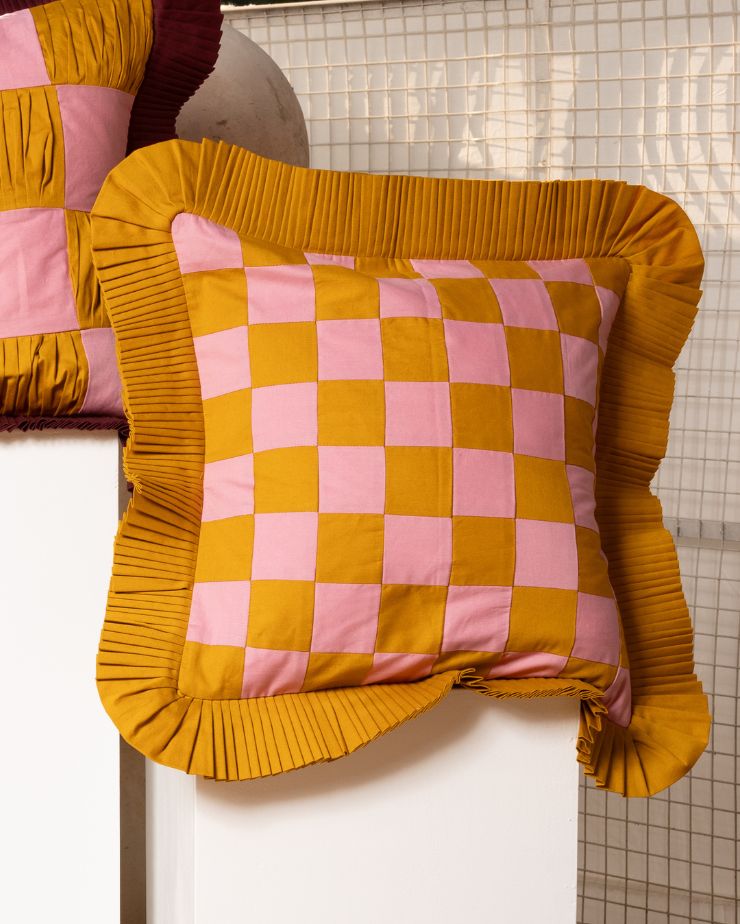 Fall Yellow Cushion