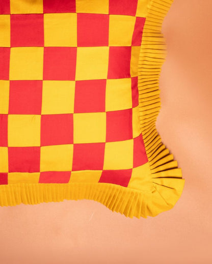 Ketchup Grid Cushions