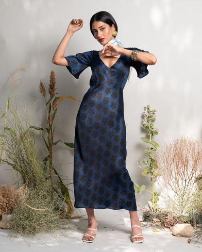 Dolce Vita Dress - Dabu Navy