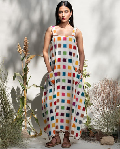 Prism Ikat Dress
