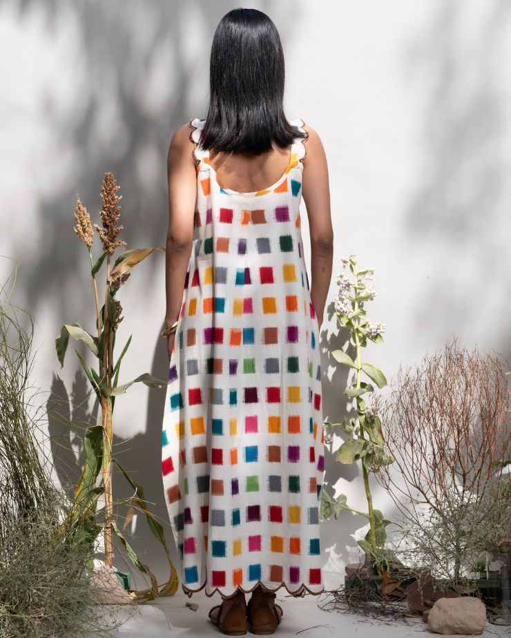 Prism Ikat Dress