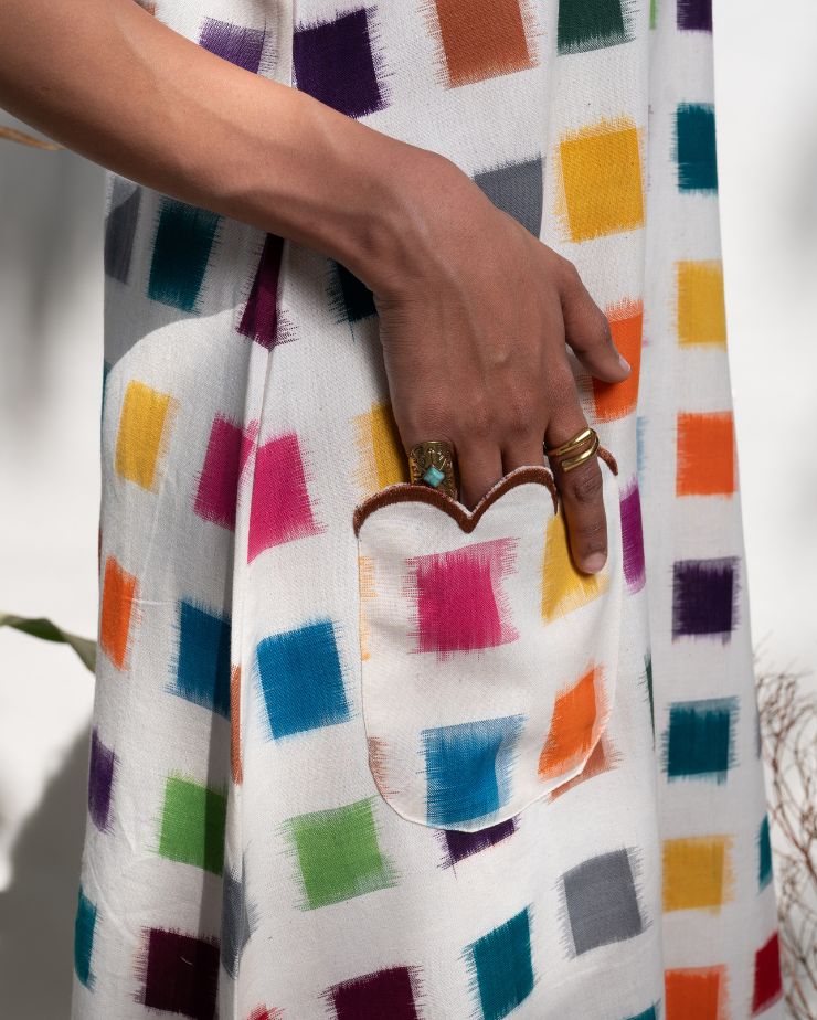 Prism Ikat Dress
