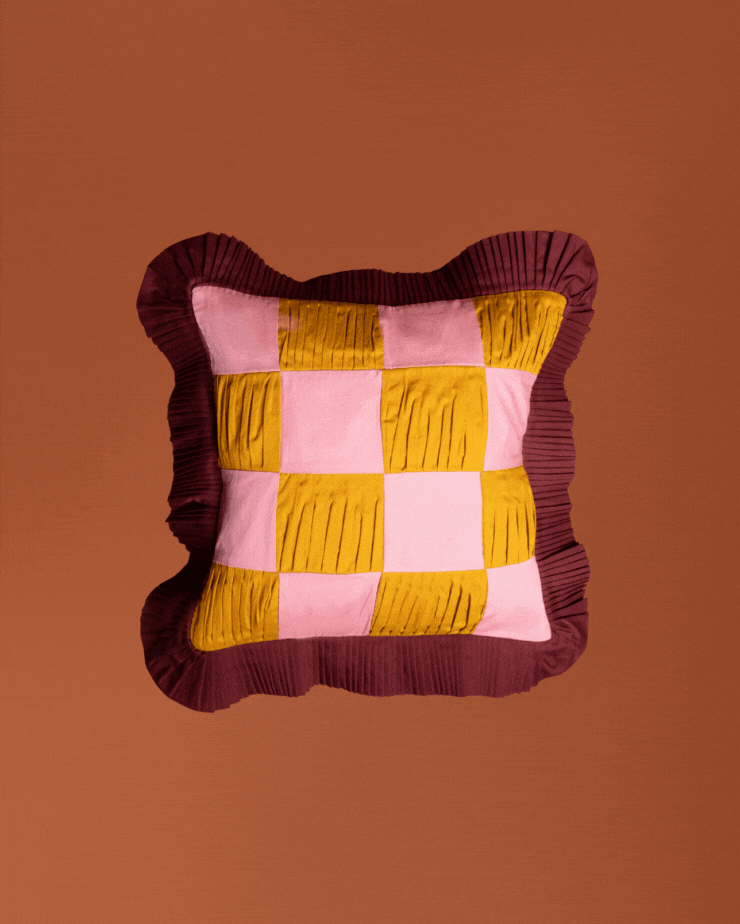 Fall Ruched Cushion