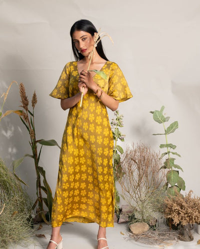 Dolce Vita Dress - Dabu Yellow
