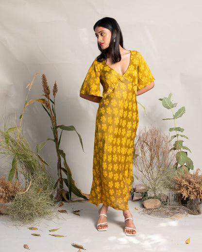 Dolce Vita Dress - Dabu Yellow