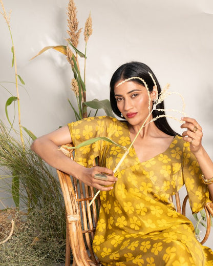 Dolce Vita Dress - Dabu Yellow