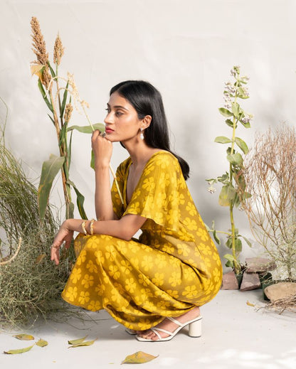 Dolce Vita Dress - Dabu Yellow